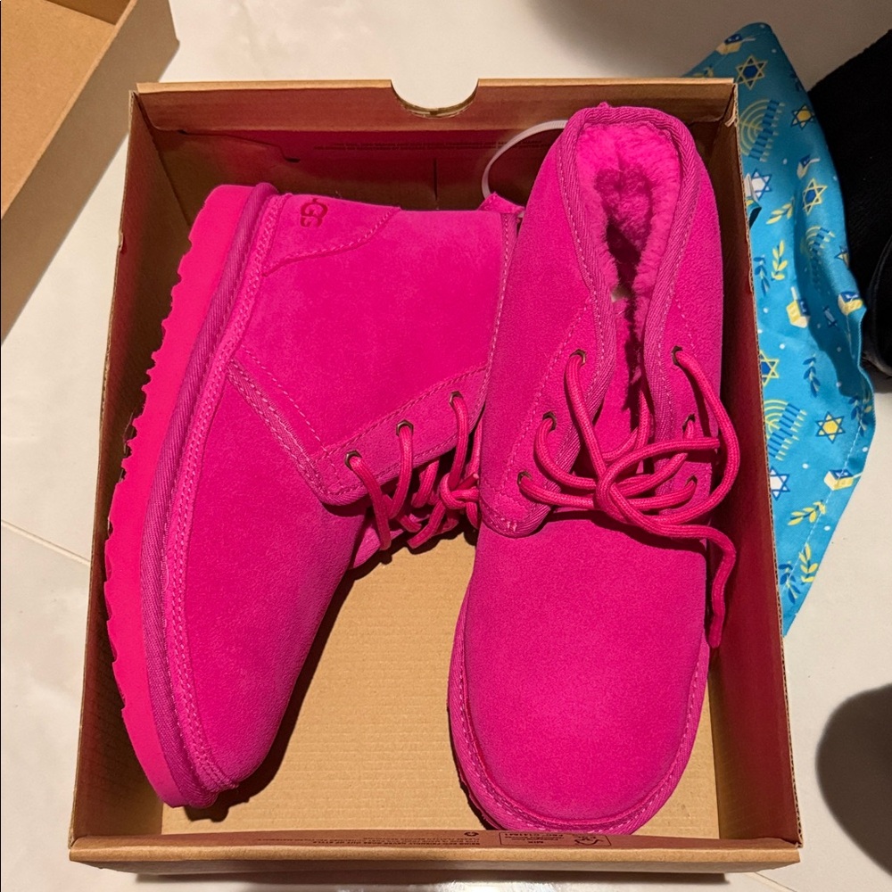 UGG Women's Bright Pink Winter Boots